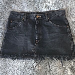 Denim skirt